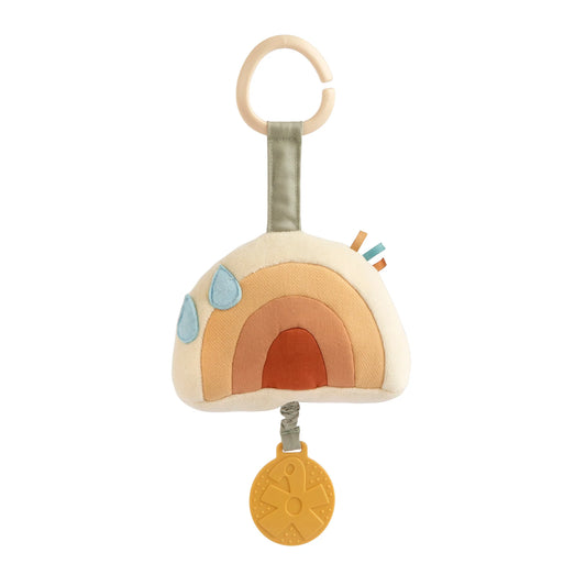 Sebra - Musical pull toy, rainbow