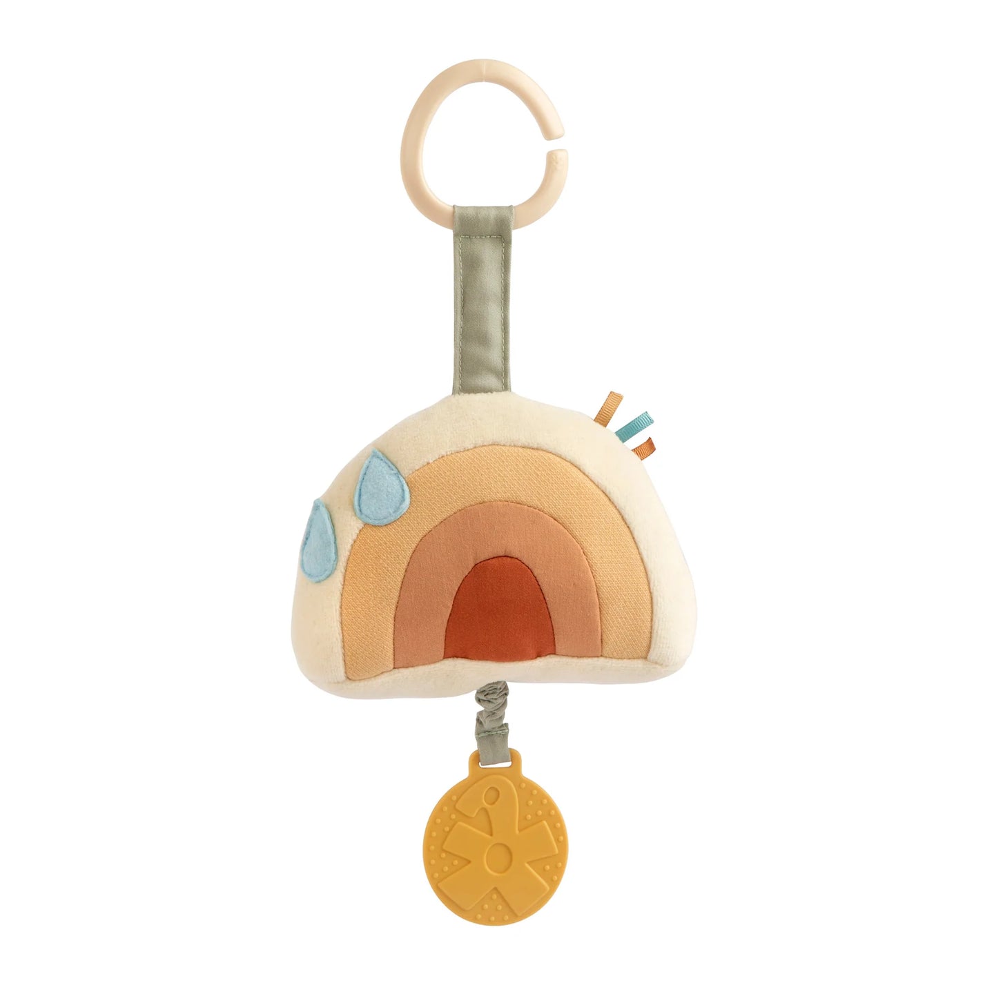 Sebra - Musical pull toy, rainbow