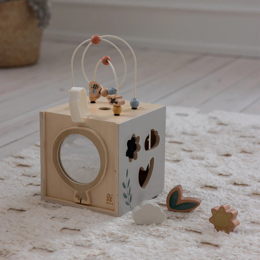 Sebra - Motor skills play box - Wooden