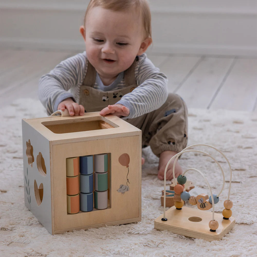 Sebra - Motor skills play box - Wooden