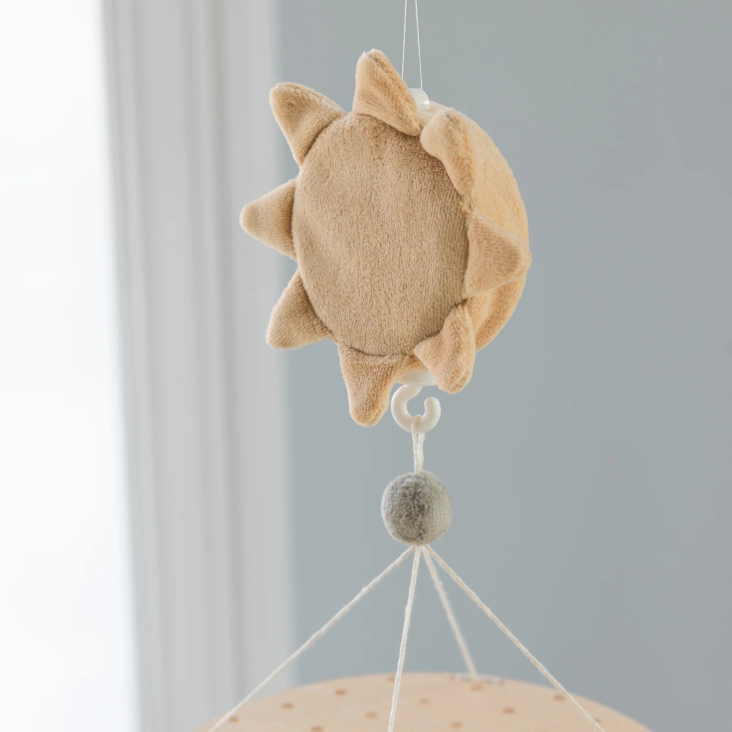 Sebra - Baby musical mirror mobile-  Woodland