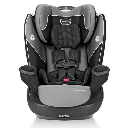 Evenflo - Revolve360 Rotational All-In-One Convertible Car Seat - Amherst Gray