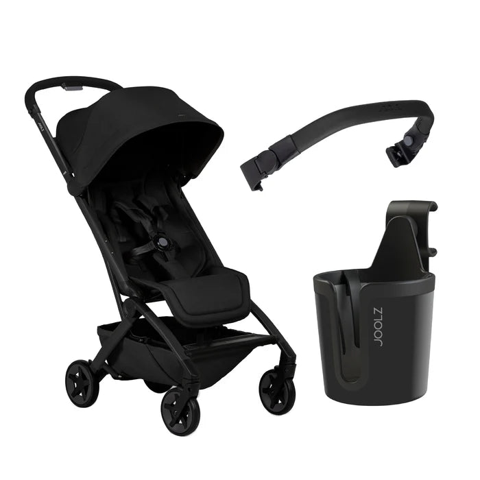 Joolz - Joolz Aer2 buggy | Space Black with Bumper Bar and Cupholder