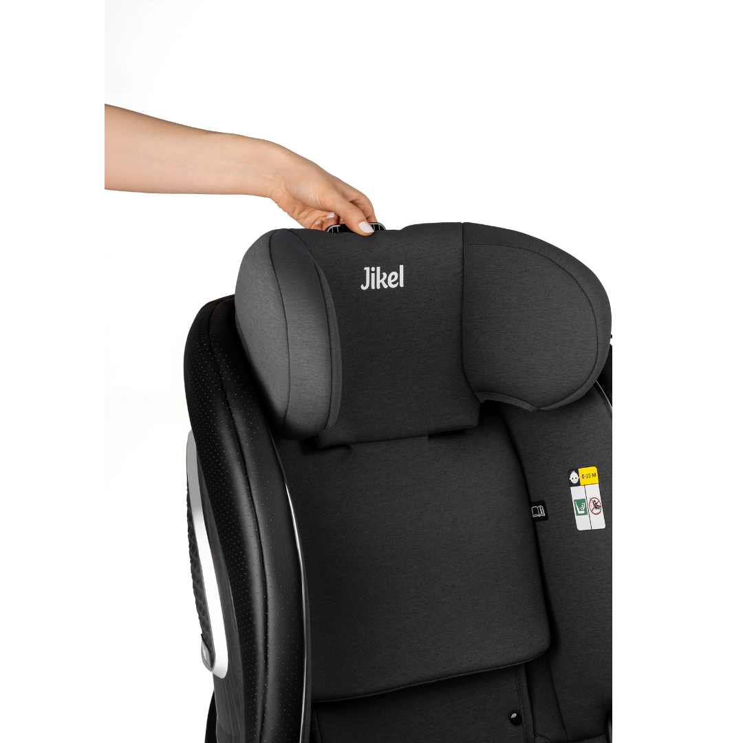 Jikel - Neptune 360 i-Size Convertible Car Seat- Charcoal Grey