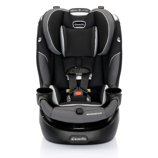 Evenflo - Revolve360 Slim 2-in-1 Rotational Car Seat - Canton Black