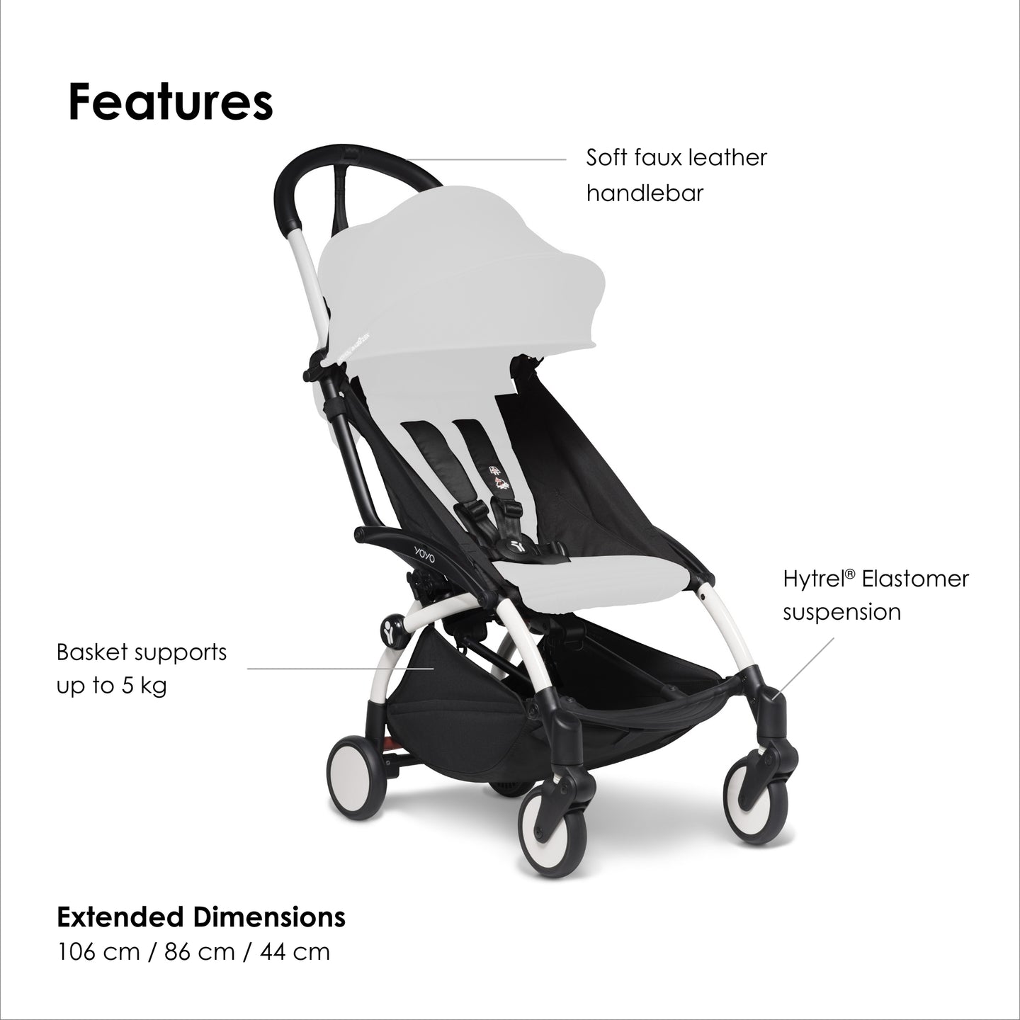 Stokke  - YOYO3 Frame White