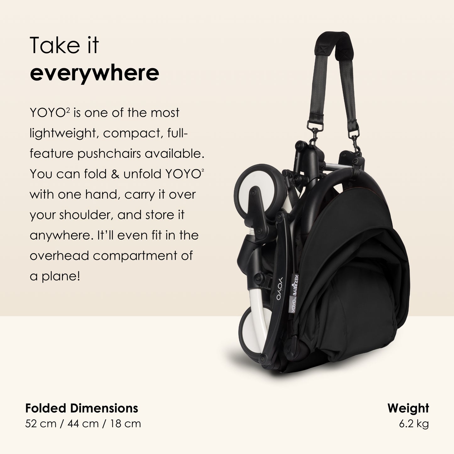 Stokke  - YOYO3 Frame Black