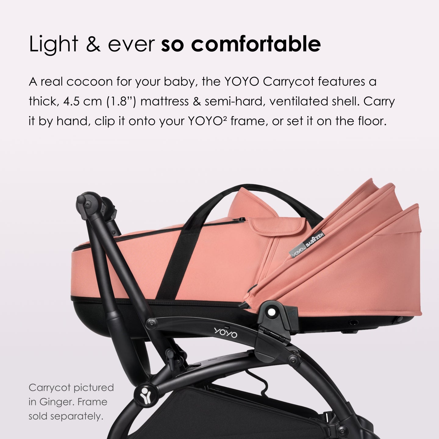 Babyzen YOYO Bassinet Black Jikel House