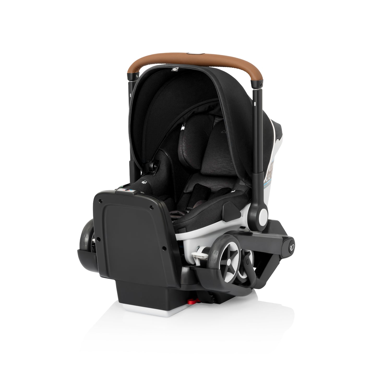 Evenflo - Gold Shyft DualRide with Carryall Storage Infant Car Seat and Stroller Combo - Onyx Black