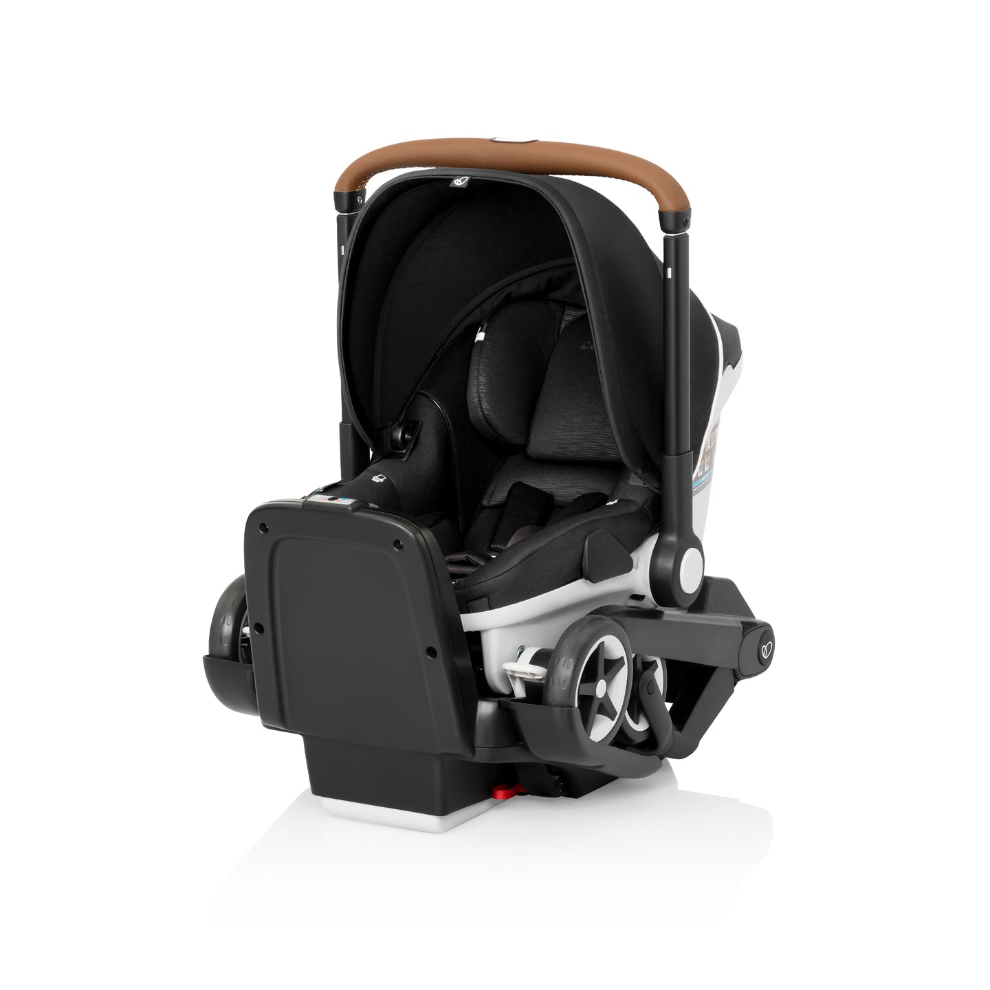 Evenflo - Gold Shyft DualRide with Carryall Storage Infant Car Seat and Stroller Combo - Onyx Black