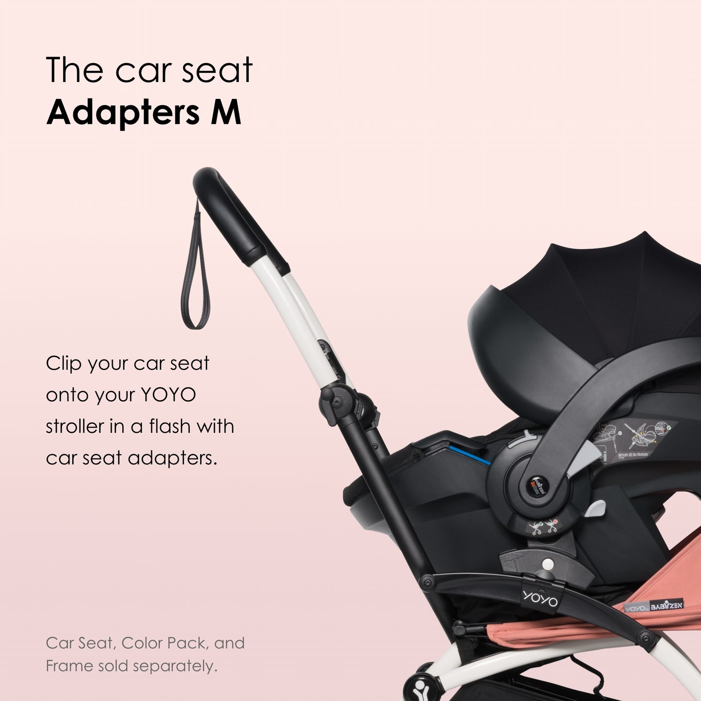 Babyzen - YOYO Car Seat Adapters Black