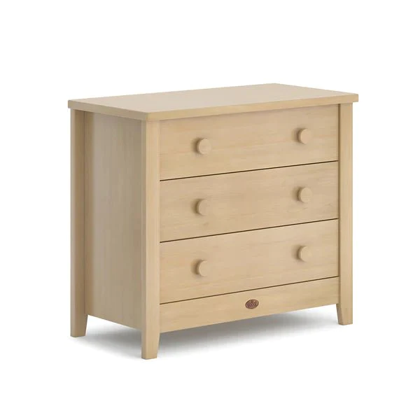 Boori - Oasis Oval Cot  and 3 Drawer Chest Beech Almond