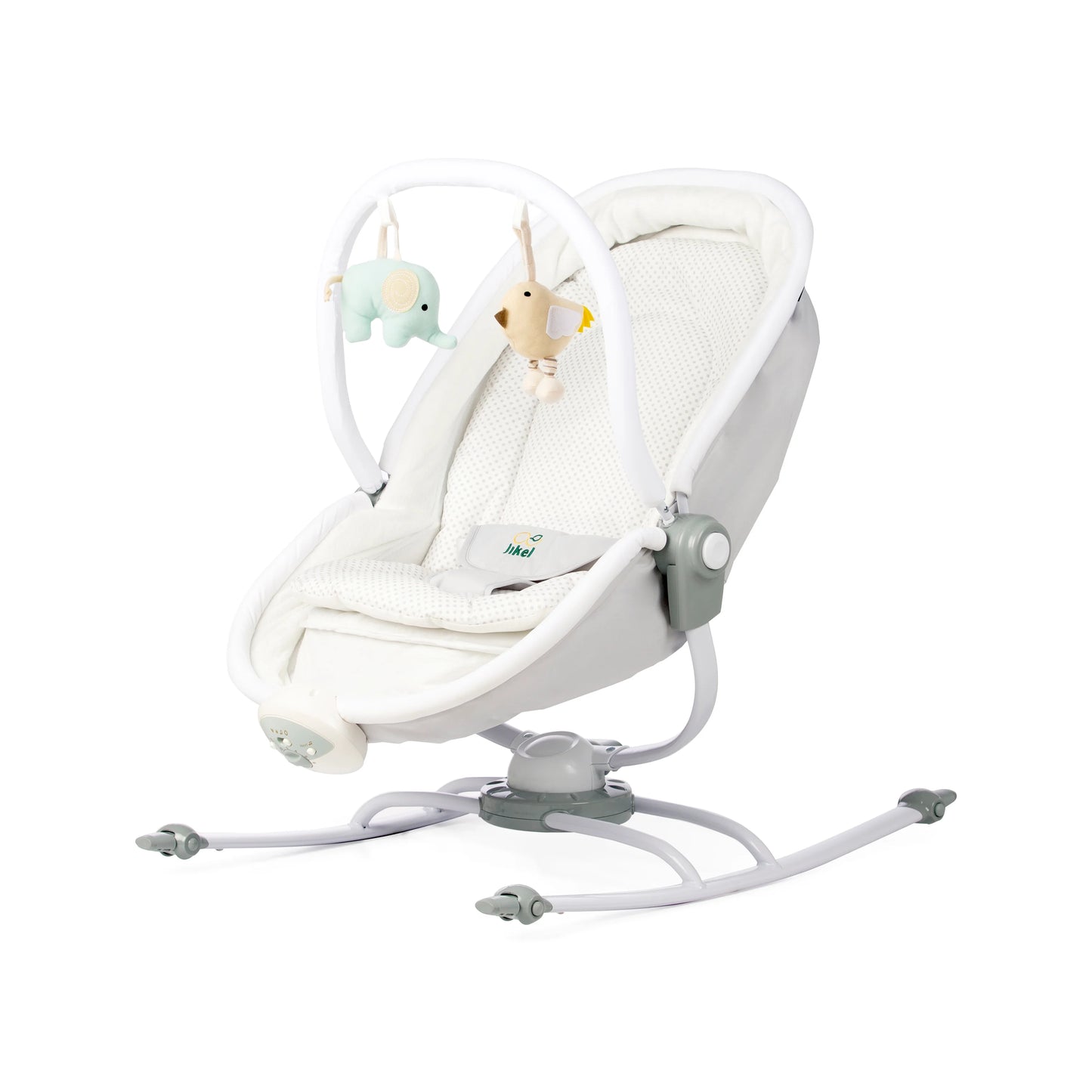 Jikel - Rella Bassinet & Rocker - Grey