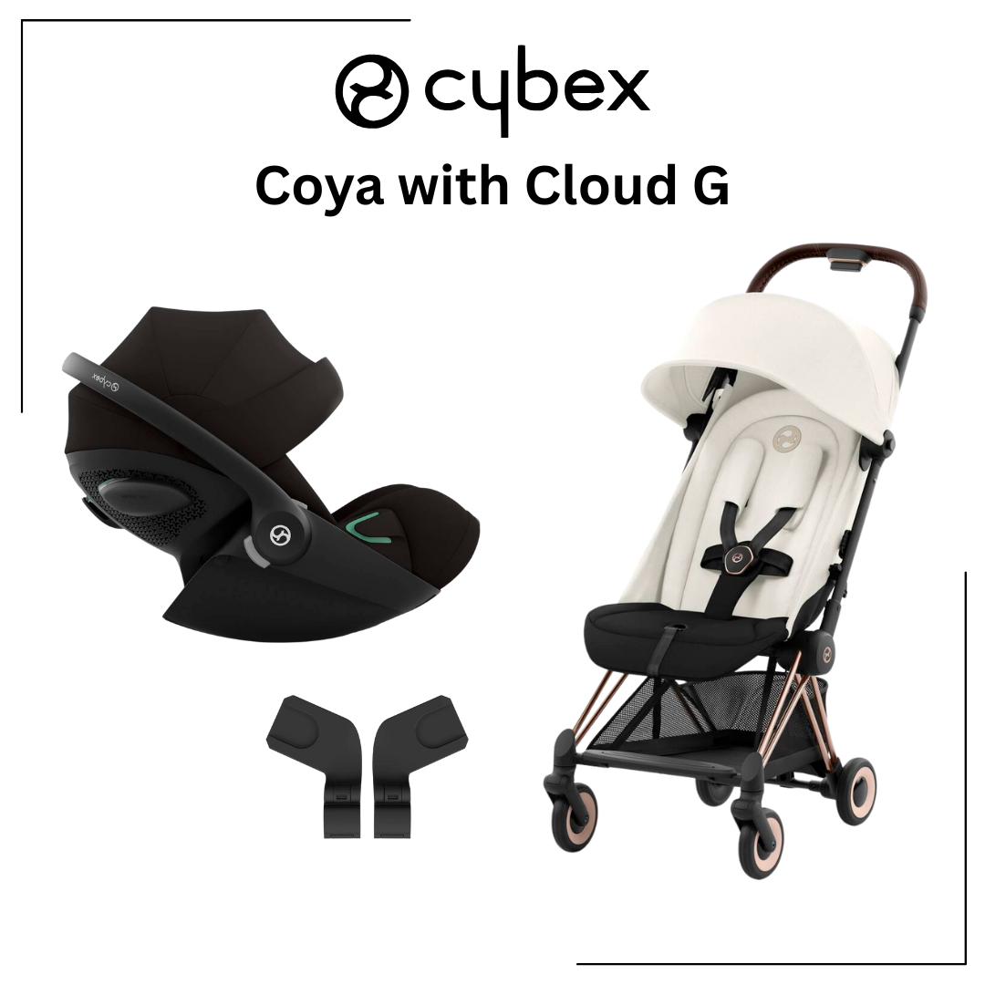 Cybex - Coya Travel System with Cloud G Infant Car Seat