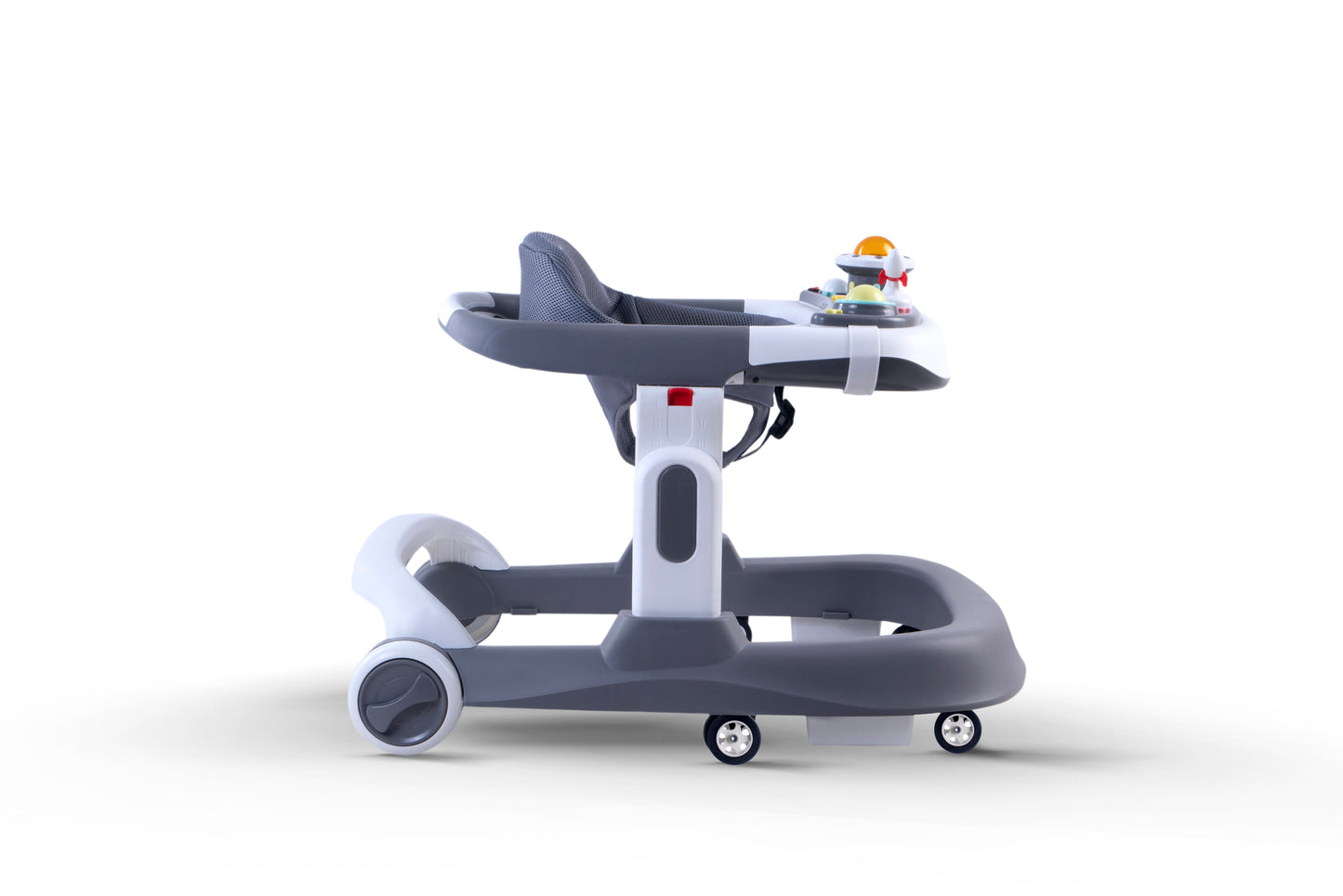 Oxi 2-in-1 baby walker and activity walker - Grey