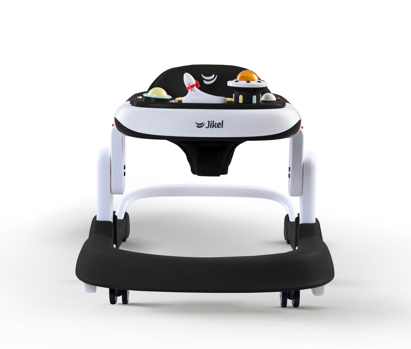 Oxi 2-in-1 baby walker and activity walker - Black