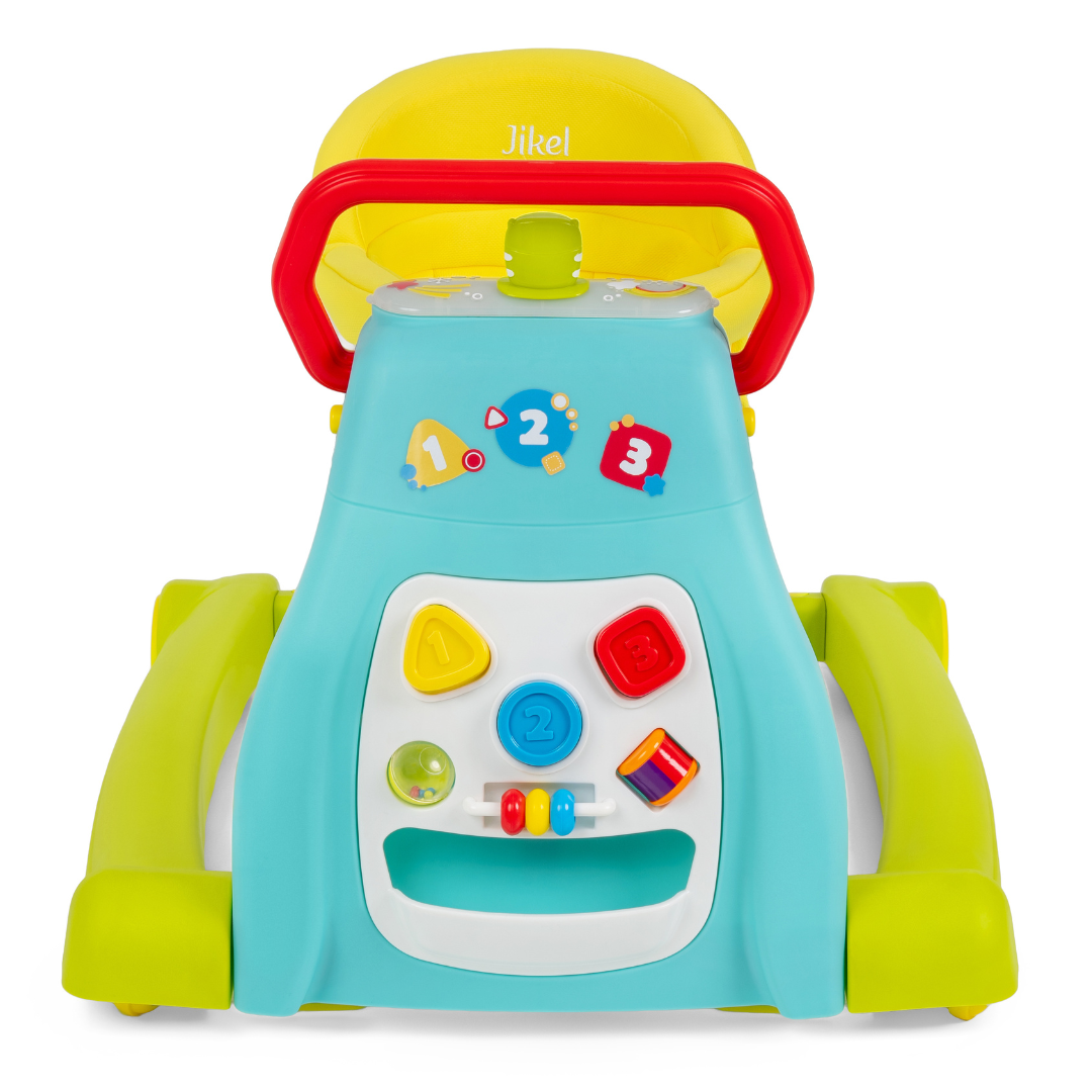 Jikel - Step 123 3-in-1 Baby walker - Rainbow