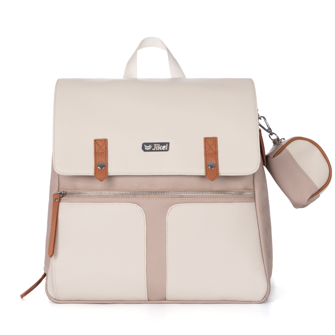 Jikel - Loomi Diaper Backpack - Sandstone
