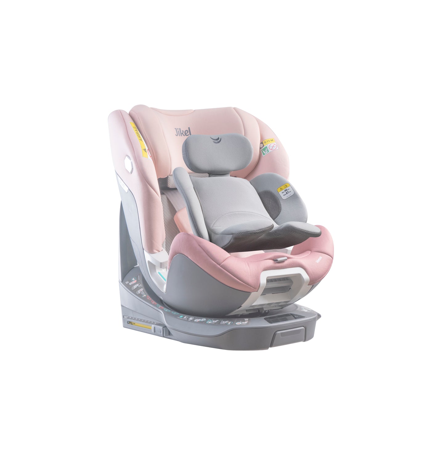 Jikel - Venus 360 I-Size Isofix Ventilated car seat - Pink