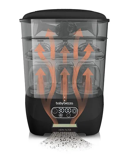 Baby Brezza - One Step Baby Bottle Sterilizer and Dryer Advanced Premium Black