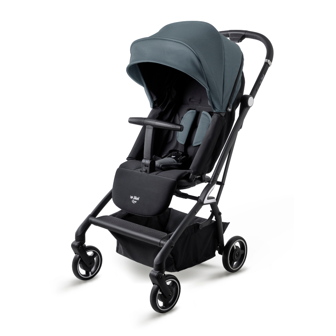 Jikel - Life 360 Reversible Compact Stroller - Grey