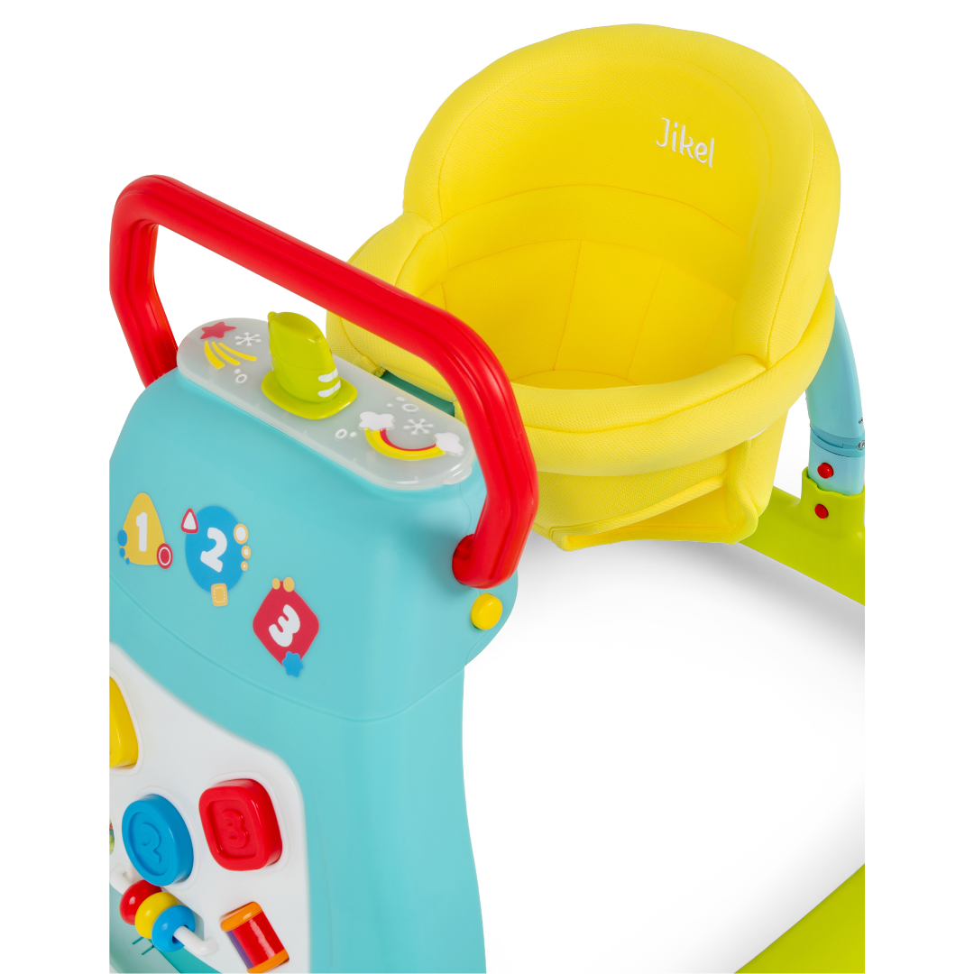 Jikel - Step 123 3-in-1 Baby walker - Rainbow