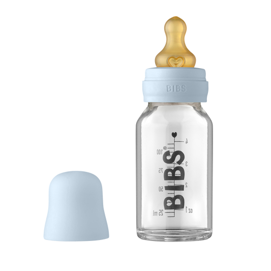 Bibs - Baby Feeding Bottle - Baby Blue - 110 ml