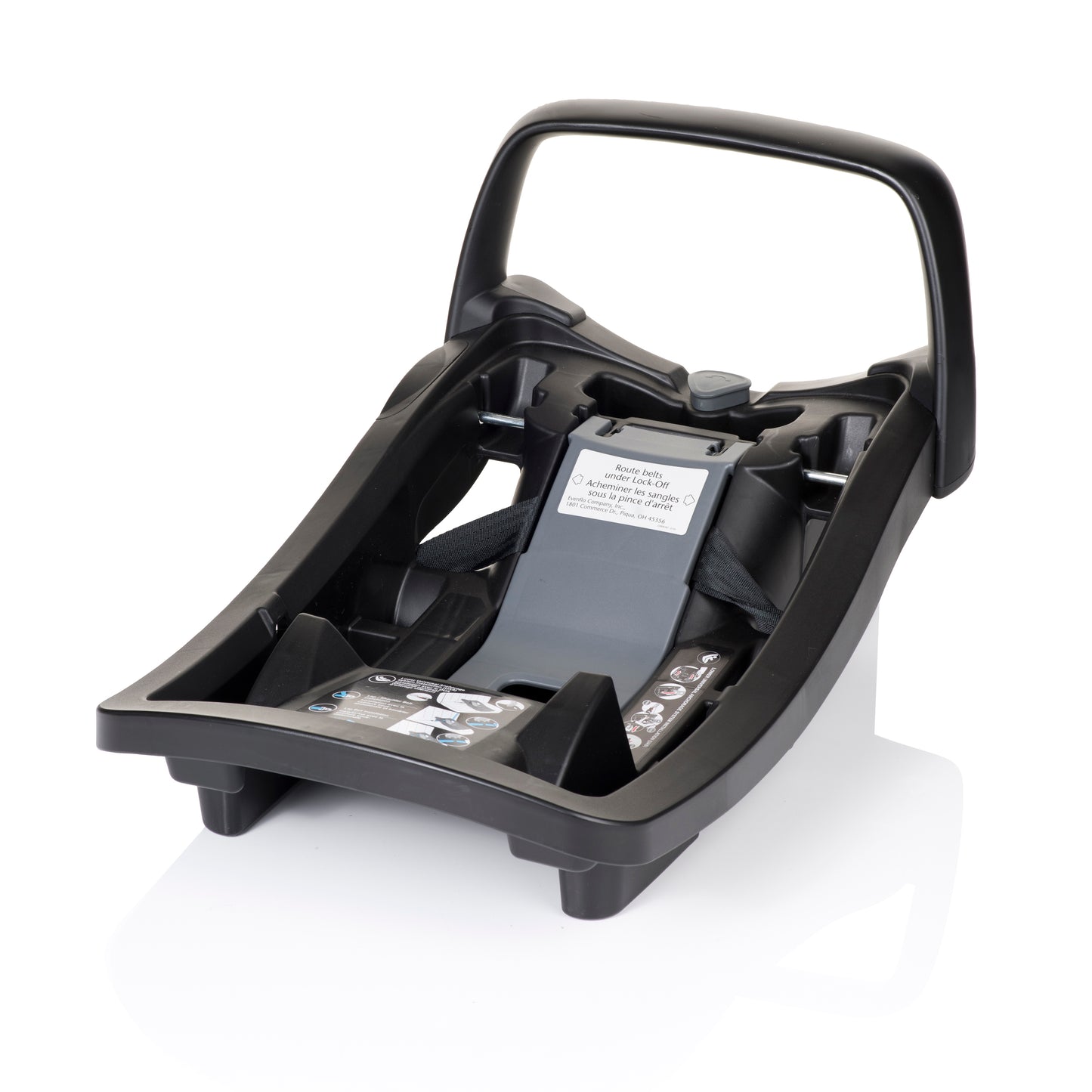 Evenflo - Pivot Modular Travel System with LiteMax Infant Car Seat - Casual Gray