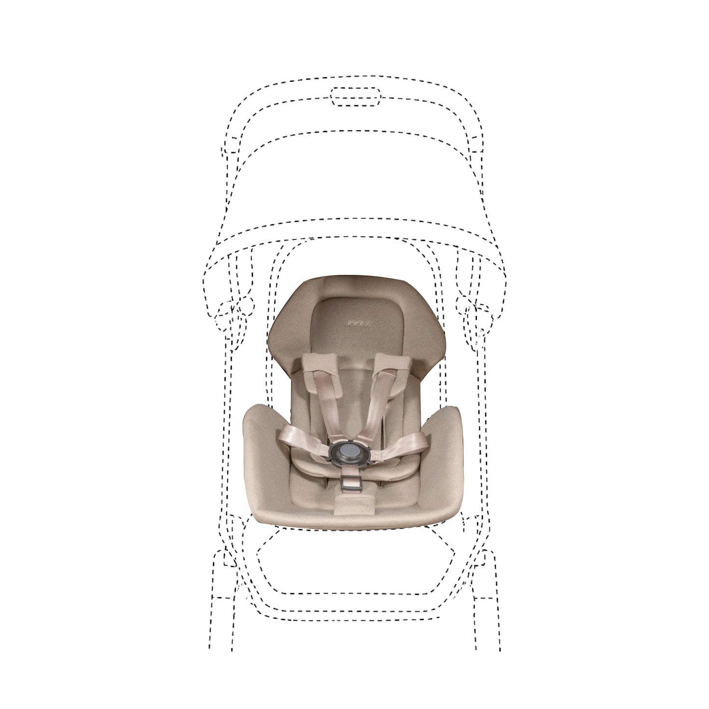 Joolz - Newborn Insert - Sandy Taupe