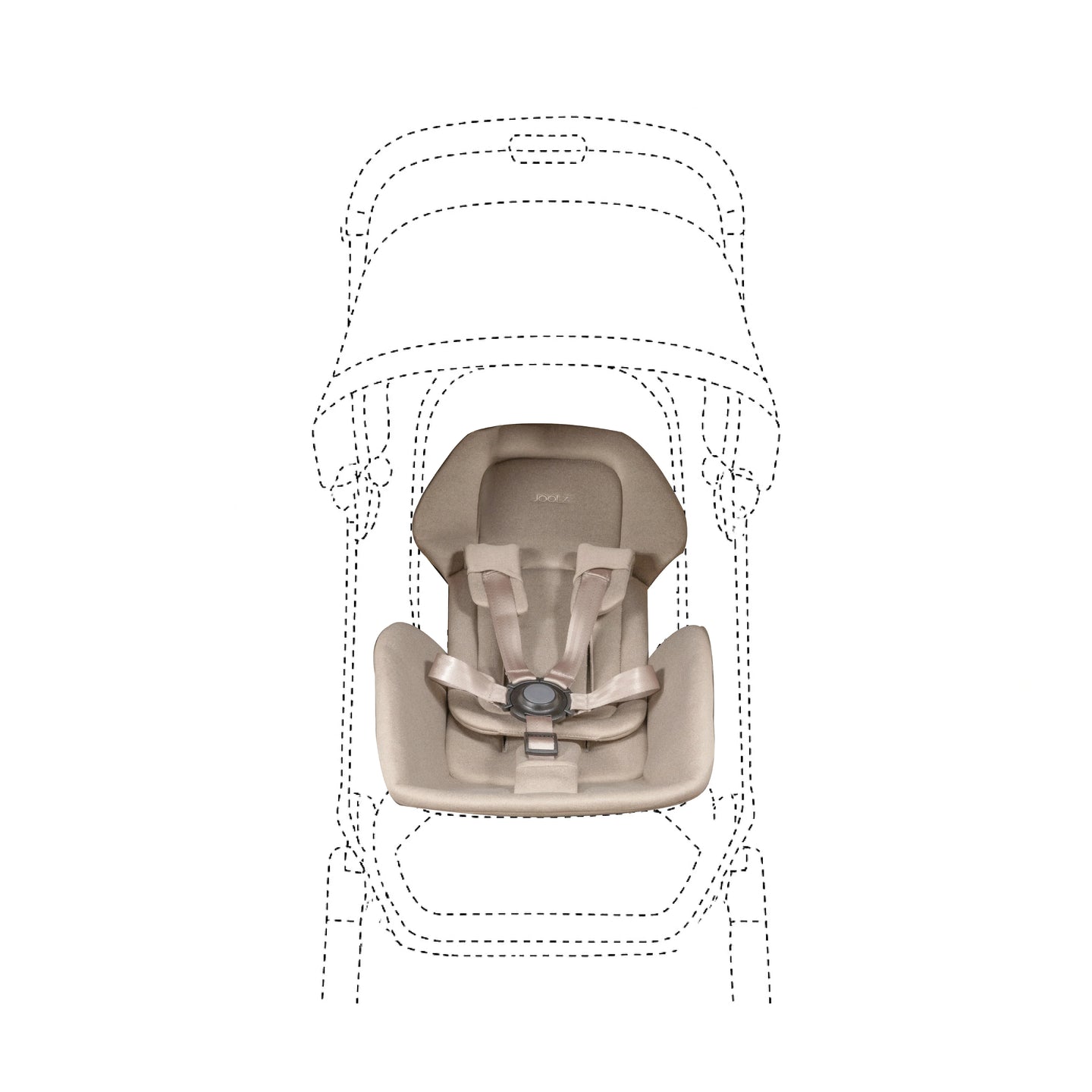 Joolz - Newborn Insert - Sandy Taupe