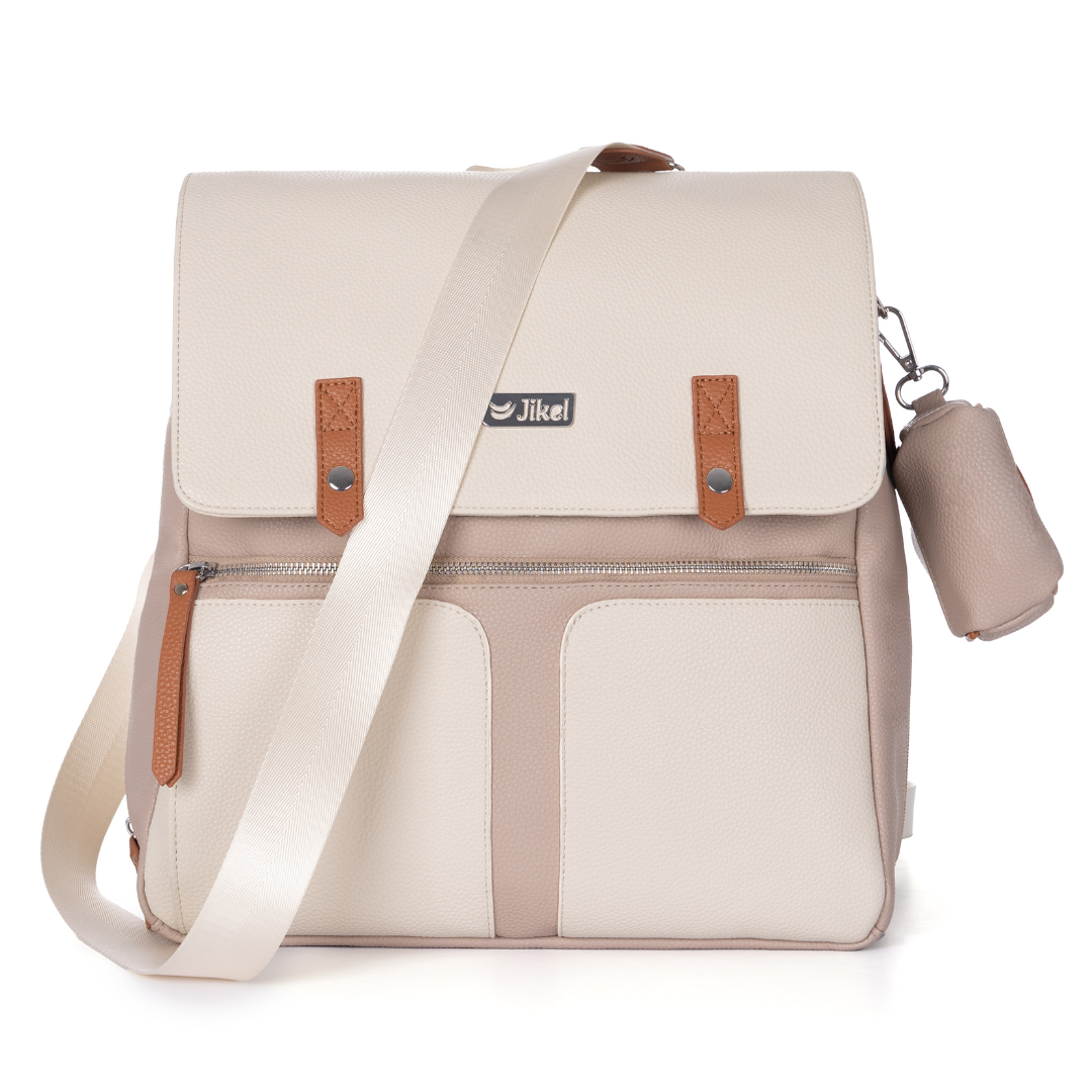 Jikel - Loomi Diaper Backpack - Sandstone