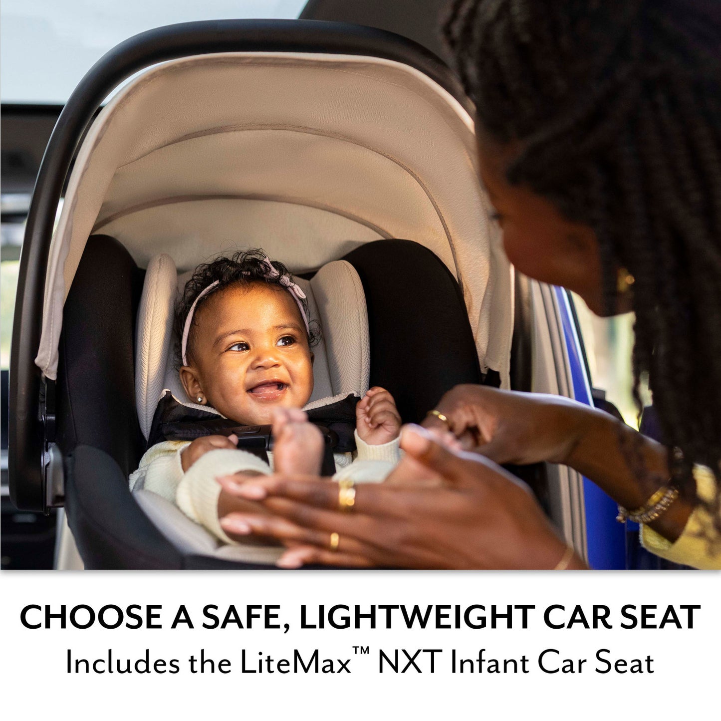Evenflo - Pivot NXT Travel System With Litemax NXT Car Seat - Latte Tan