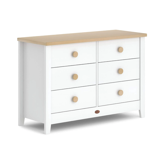 Boori - 6 Drawer Chest_Barley White and Almond