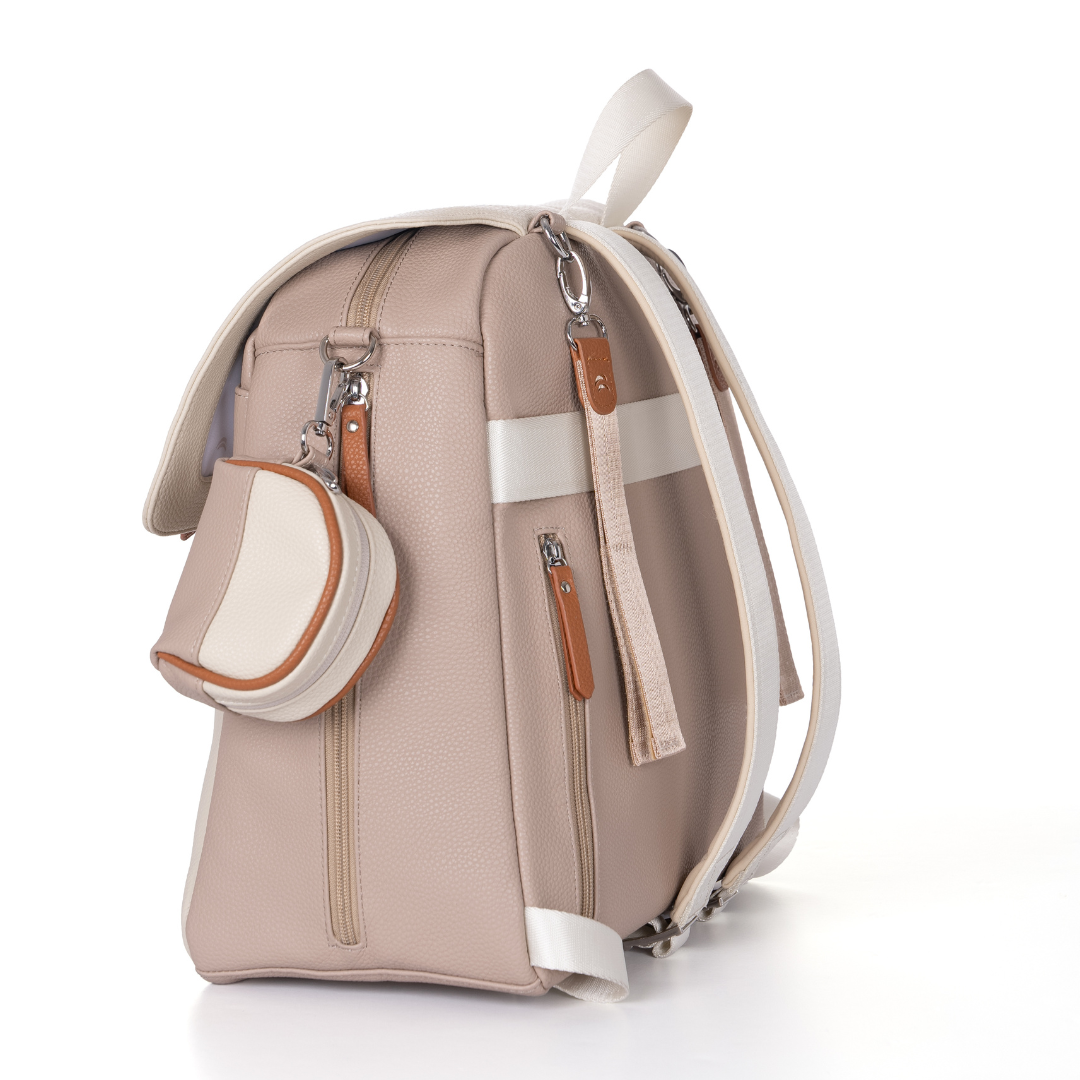 Jikel - Loomi Diaper Backpack - Sandstone