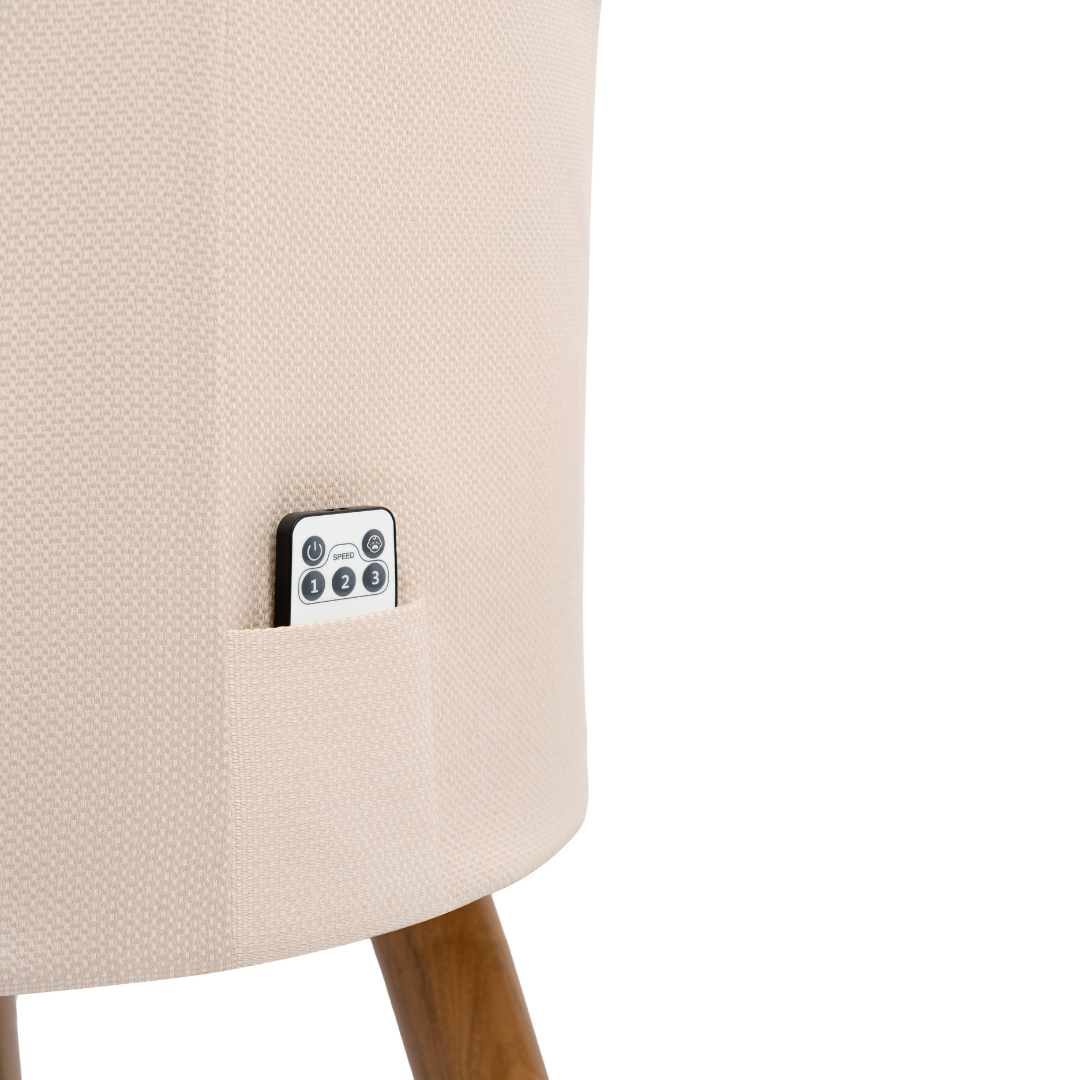 Jikel - Calmio Smart Bassinet Crib – Vanilla Cream