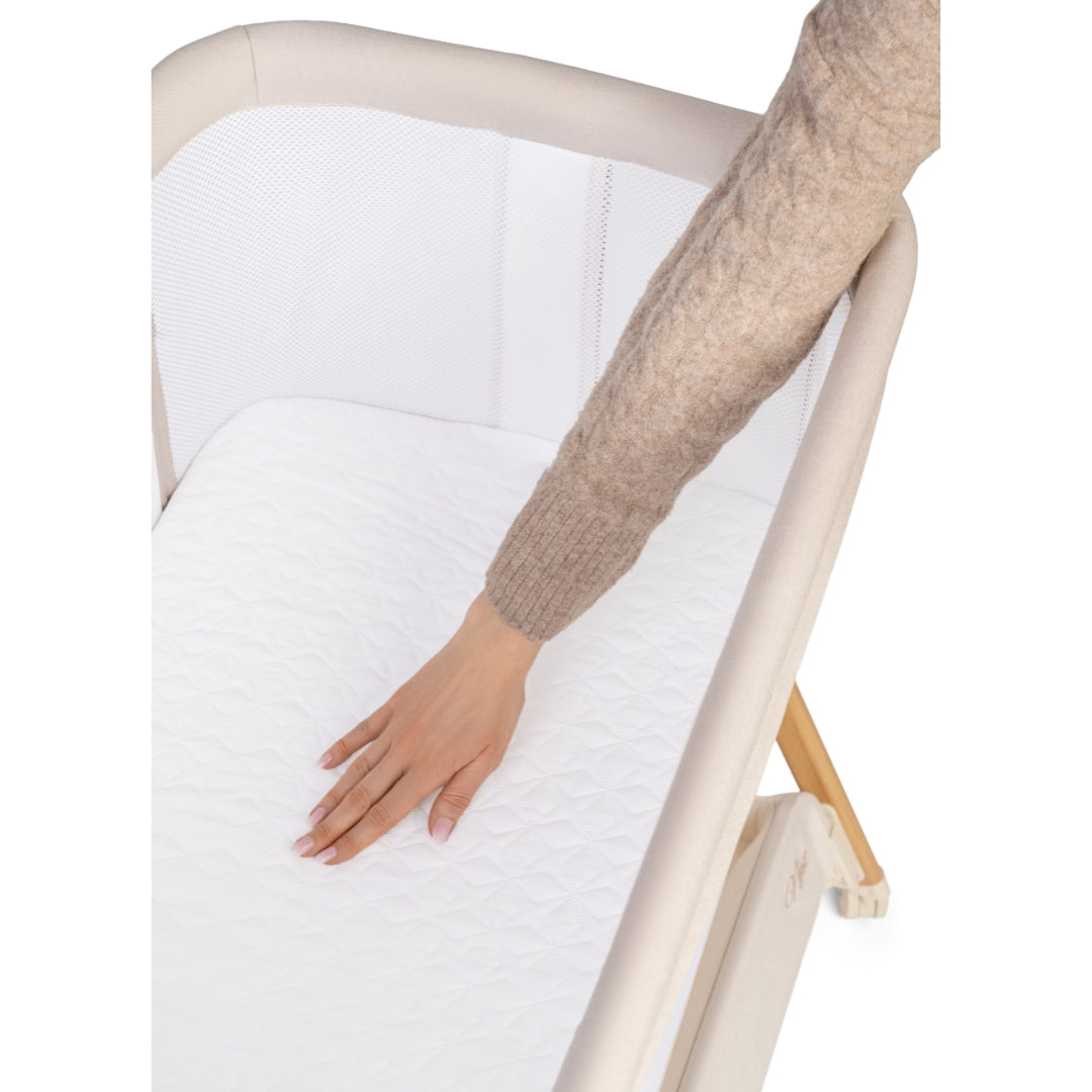 Jikel - Nest Co-sleeper Bedside Crib - Soft Beige