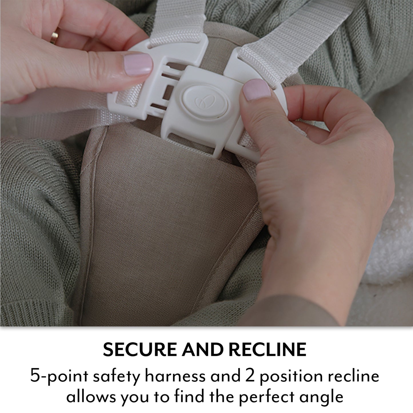 Evenflo - Lyra 2-In-1 Infant To Toddler Rocker - Coastal Coffee
