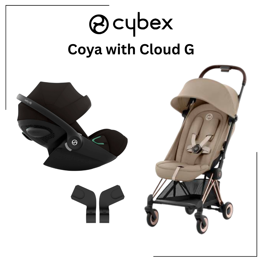 Cybex - Coya Travel System with Cloud G Infant Car Seat