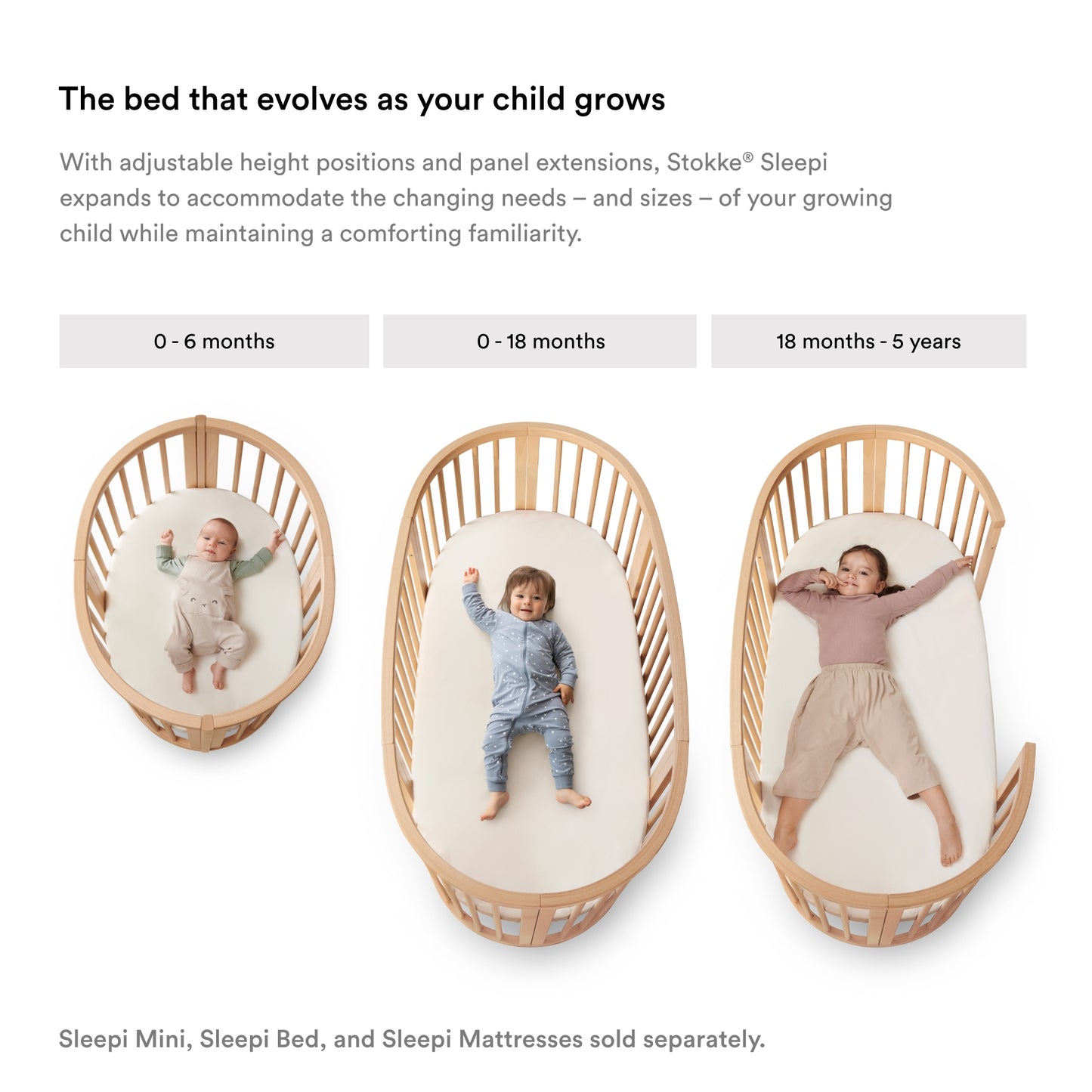 Stokke - Sleepi Bed Fitted Sheet V3 White