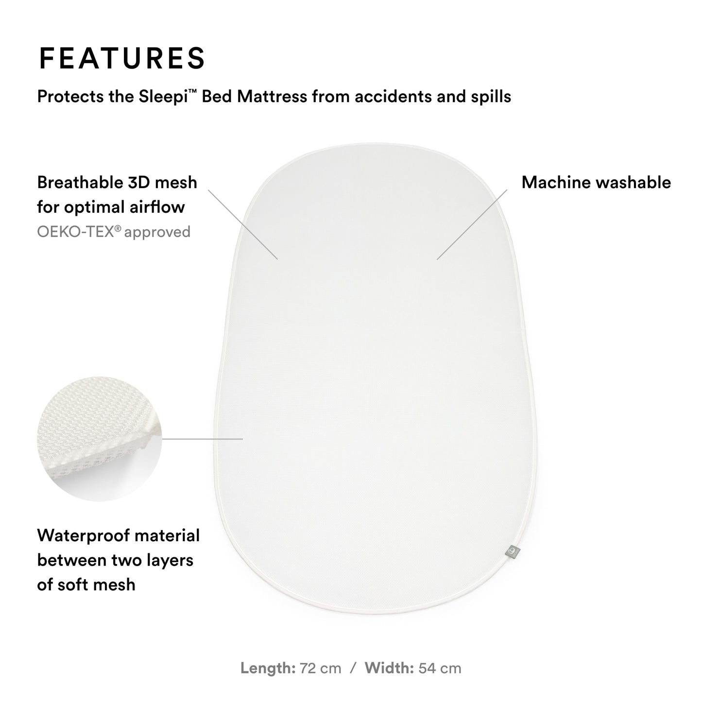 Stokke - Sleepi Bed Protection Sheet