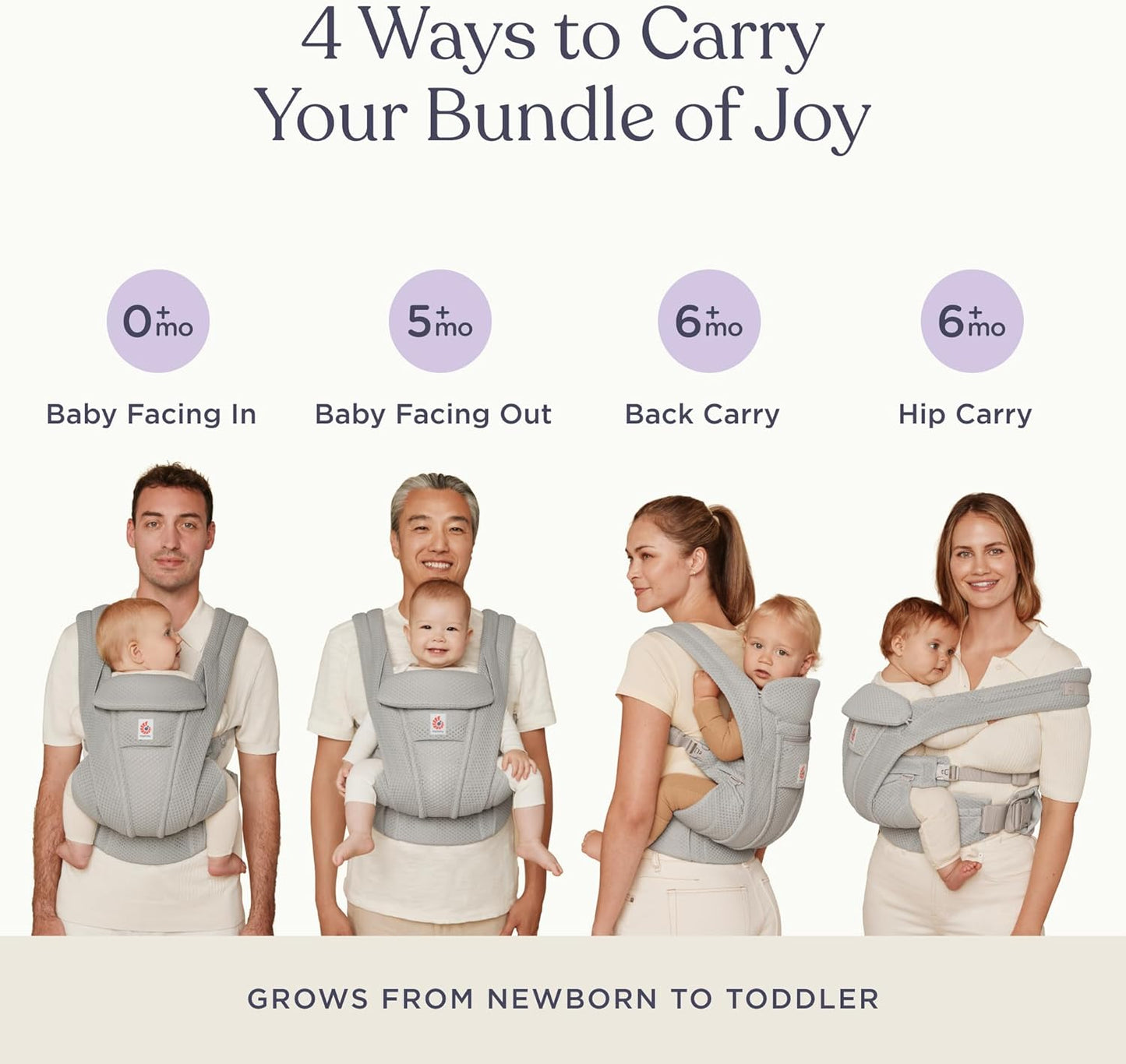 Ergobaby - Omni Deluxe Mesh Soft Olive