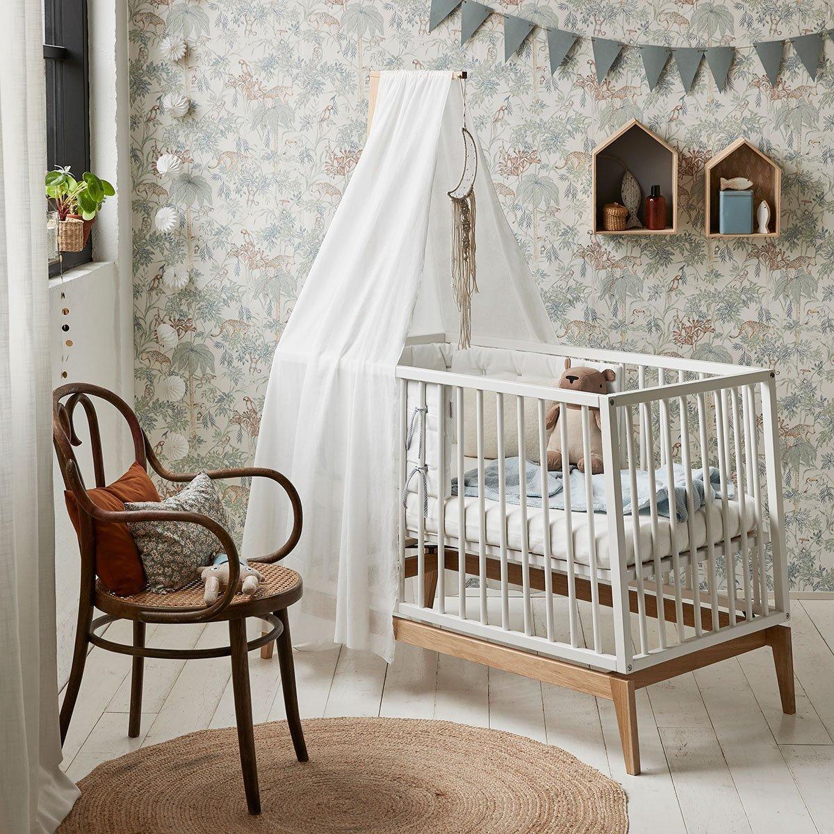 Leander - Sheet, baby 60x115 cm, 2 pcs, Snow