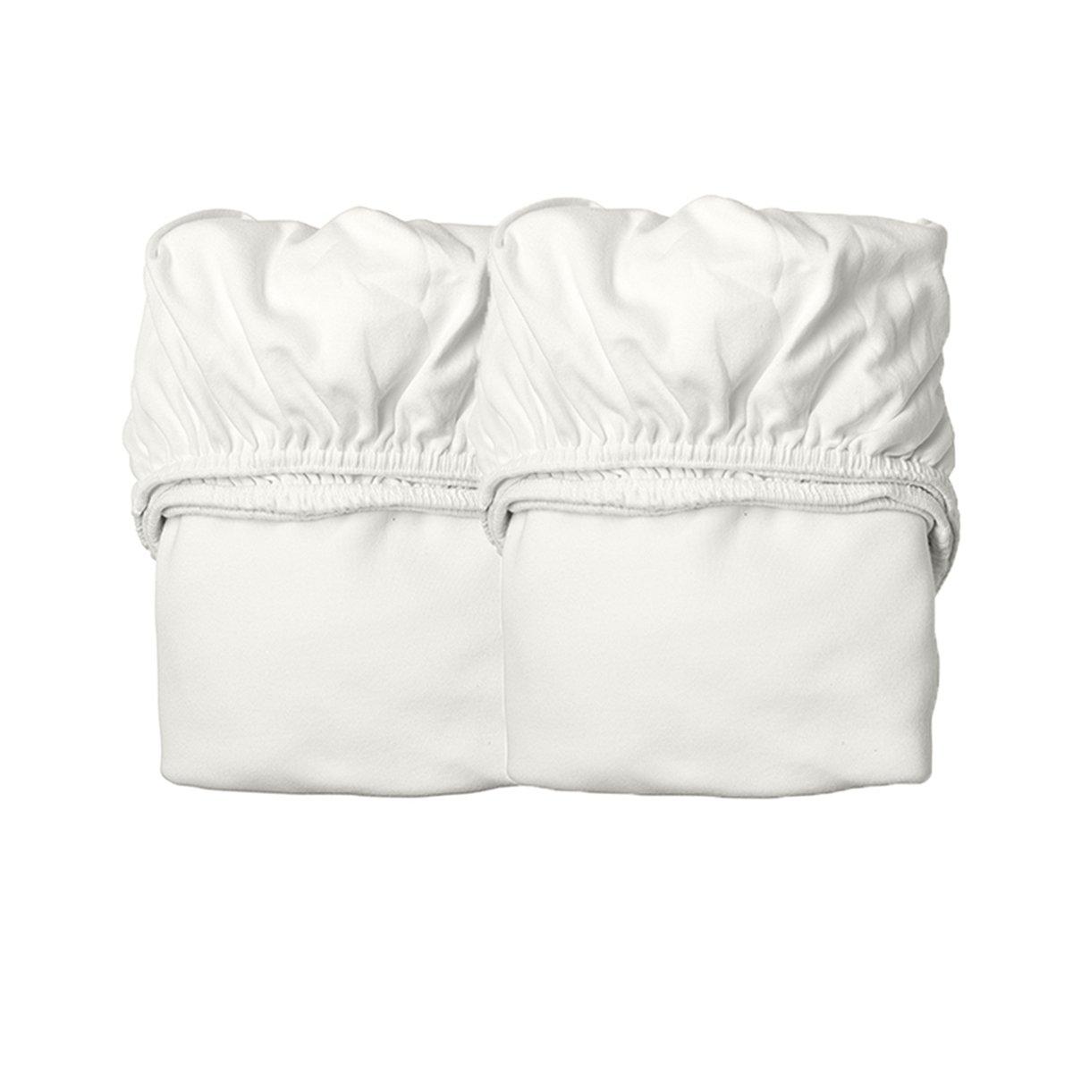 Leander - Sheet, baby 60x115 cm, 2 pcs, Snow