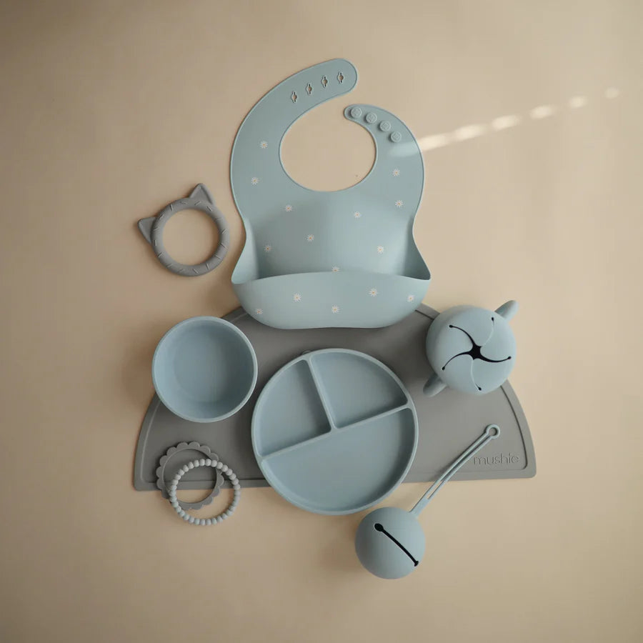 Mushie - Pacifier Case Powder Blue