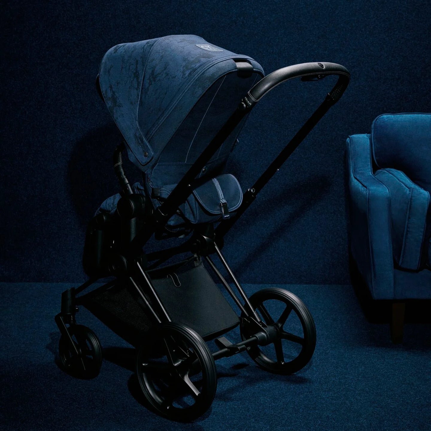 Cybex - Priam Rebellious Luxury Denim Blue