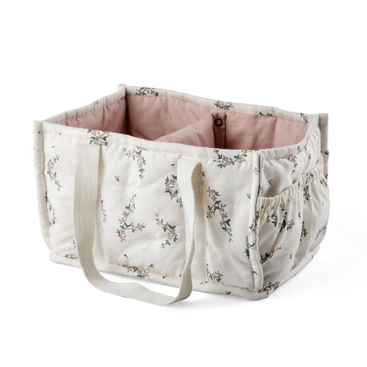 Sebra - Diaper caddy - Powder Blossom