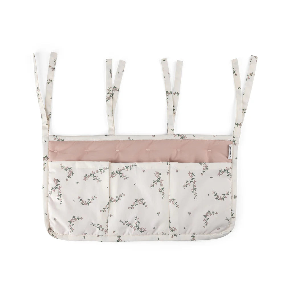 Sebra - 3-Pocket Nursery Organizer - Powder Blossom
