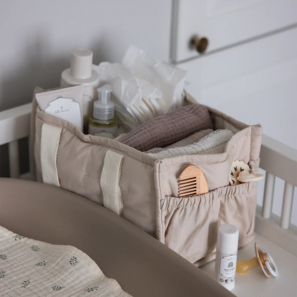 Sebra - Diaper caddy - Morning Beige