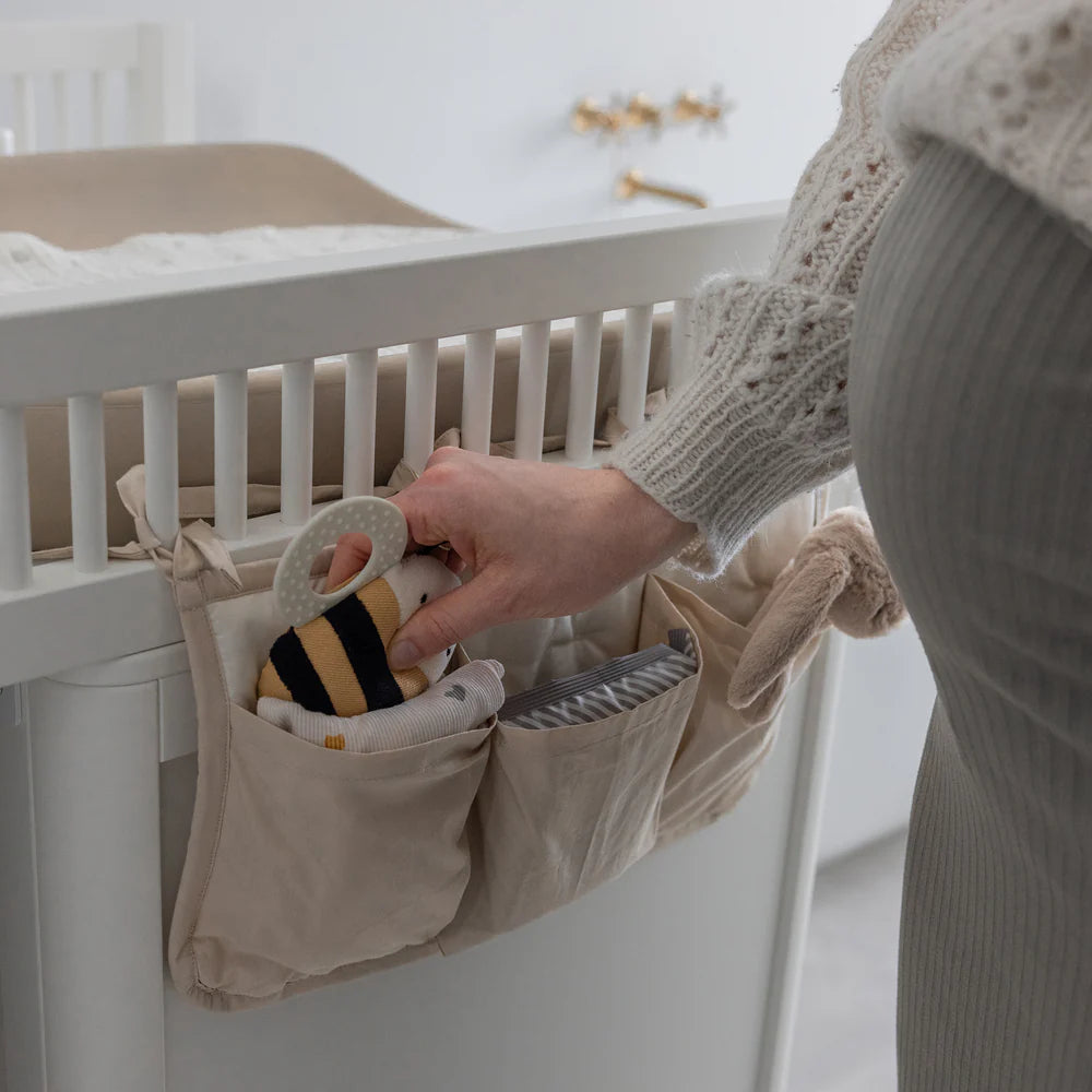 Sebra - 3-Pocket Nursery Organizer - Morning Beige