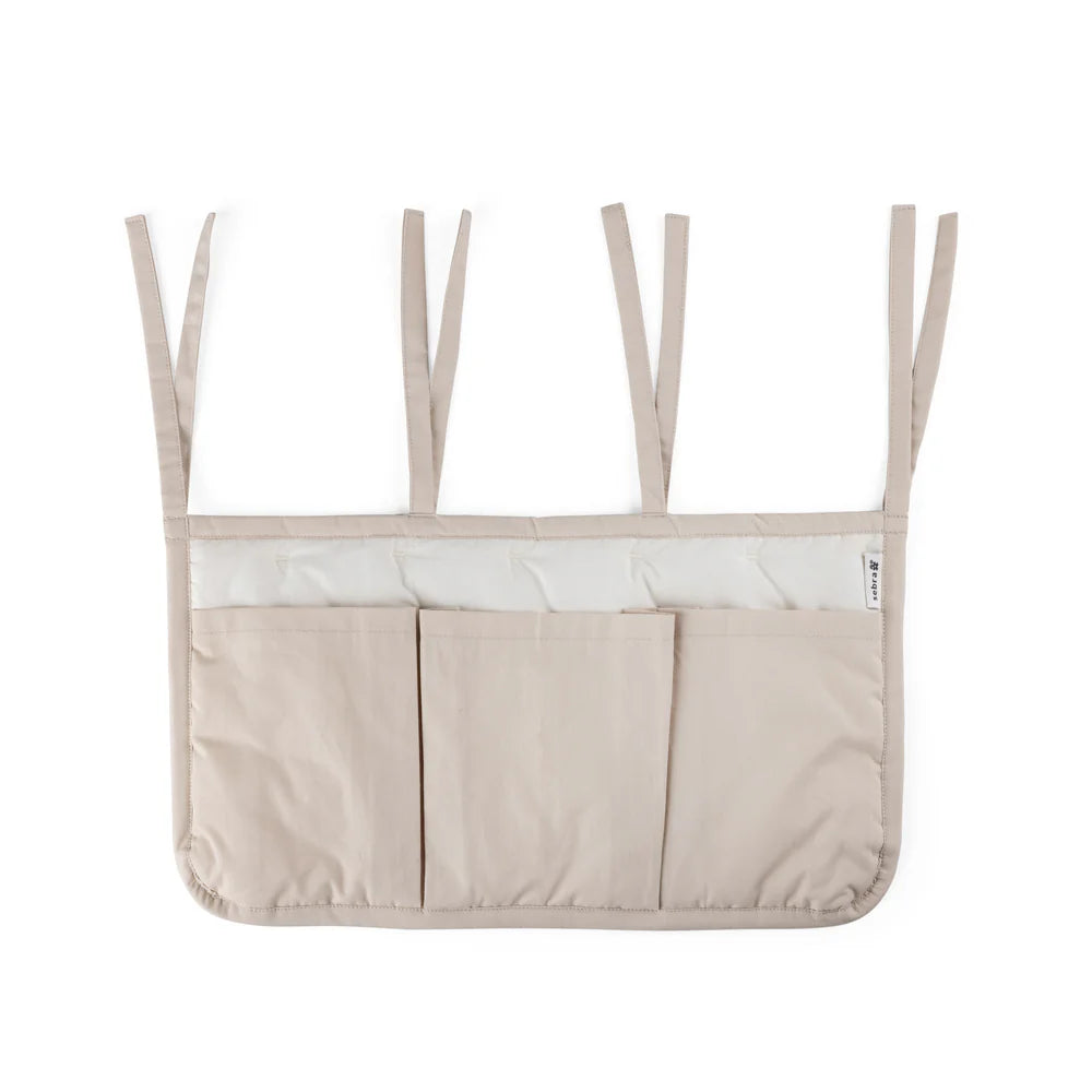 Sebra - 3-Pocket Nursery Organizer - Morning Beige